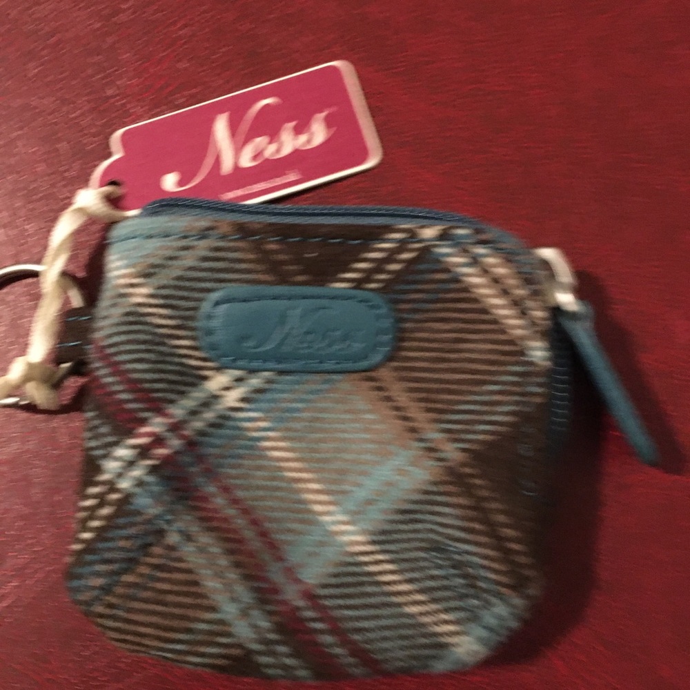 NWT - Ness coin purse key holder
